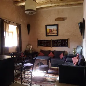 Kasbah Ouzoud in Atlasgebirge:  Marokko Kasbah Ouzoud 