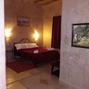 Kasbah Ouzoud in Atlasgebirge:  Marokko Kasbah Ouzoud 