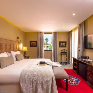 Le Berbère Palace in Ouarzazate | Skoura | Dades-Tal:  Marokko Le Berbere Palace Ouarzazate Wohnbeispiel