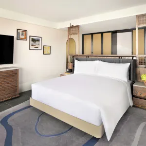 Hotel Indigo Jabal Akhdar Resort & Spa by IHG in Gebirge:  Oman Indigo Jebel Akhdar Balkon Suite