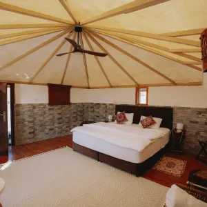 Silent Dunes Camp in Wüste:  Oman Silent Dunes Camp Wohnbeispiel