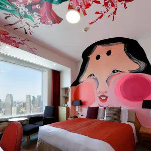 Park Hotel Tokyo in Tokio:  Park Hotel Tokio - Artist Zimmer