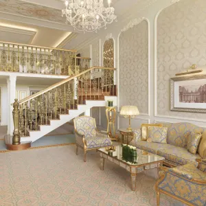 Raffles The Palm Dubai:  Raffles The Palm Dubai - Duplex Suite