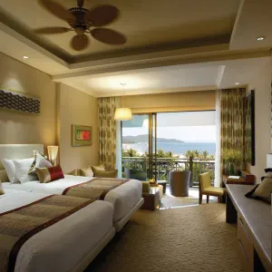 Shangri-La Rasa Ria, Kota Kinabalu:  Shangri La Rasa Ria Deluxe Meerblick Zimmer