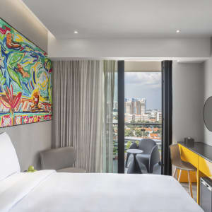 Hotel Mi Rochor in Singapur:  Singapur Hotel Mi Rochor - Deluxe Queen Balcony Zimmer