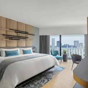 Parkroyal Marina Bay in Singapur:  Singapur Park Royal Marina Bay Deluxe-Zimmer