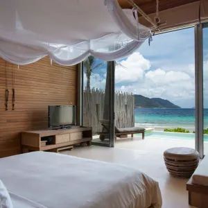 Six Senses Con Dao in Saigon:  Vietnam Six Senses Con Dao Oceanfront Pool Villa