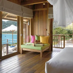 Six Senses Ninh Van Bay in Nha Trang:  Vietnam Six Senses Ninh Van Bay Hilltop Pool Villa