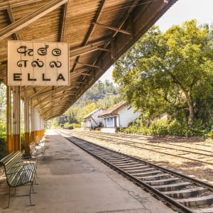 Naturerlebnis Sri Lanka ab Colombo: Sri Lanka Ella Bahnhof