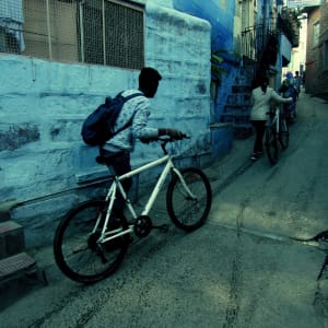 Fürstliches Rajasthan auf dem Fahrrad entdecken ab Delhi: Street Cycling