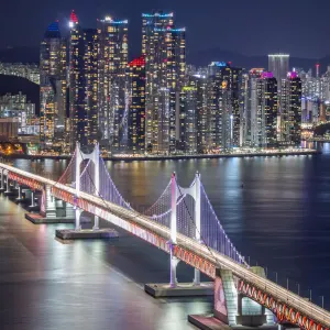 Südkorea Erlebnis- & Aktivreise ab Seoul: Südkorea Busan bei Nacht