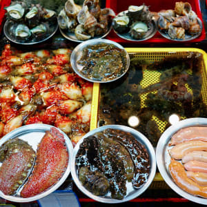 Südkorea individuell mit dem Zug ab Seoul: Südkorea Busan Fischmarkt