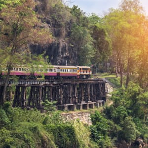 Soft Adventure River Kwai Gruppe ab Bangkok: Thailand Kanchanaburi