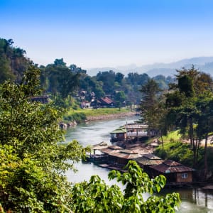 River Kwai Klassik ab Bangkok: Thailand Kanchanaburi River Kwai