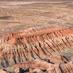 Höhepunkte Turkmenistans ab Ashgabat: Turkmenistan Turkmenabaschi Yangykala Canyon