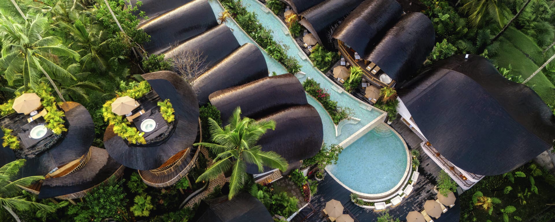 Bambootel Sawah View in Zentral-Bali | Ubud:  Bambootel Sawah View Pool