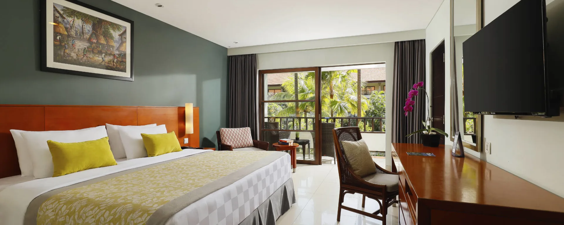 Bali Dynasty in Süd-Bali:  Bali Dynasty Deluxe King Zimmer