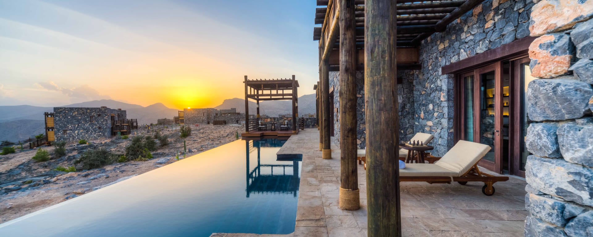 Alila Jabal Akhdar in Gebirge: Jebel Akhdar Alila Jabal Akhdar Jabal Villa Aussicht