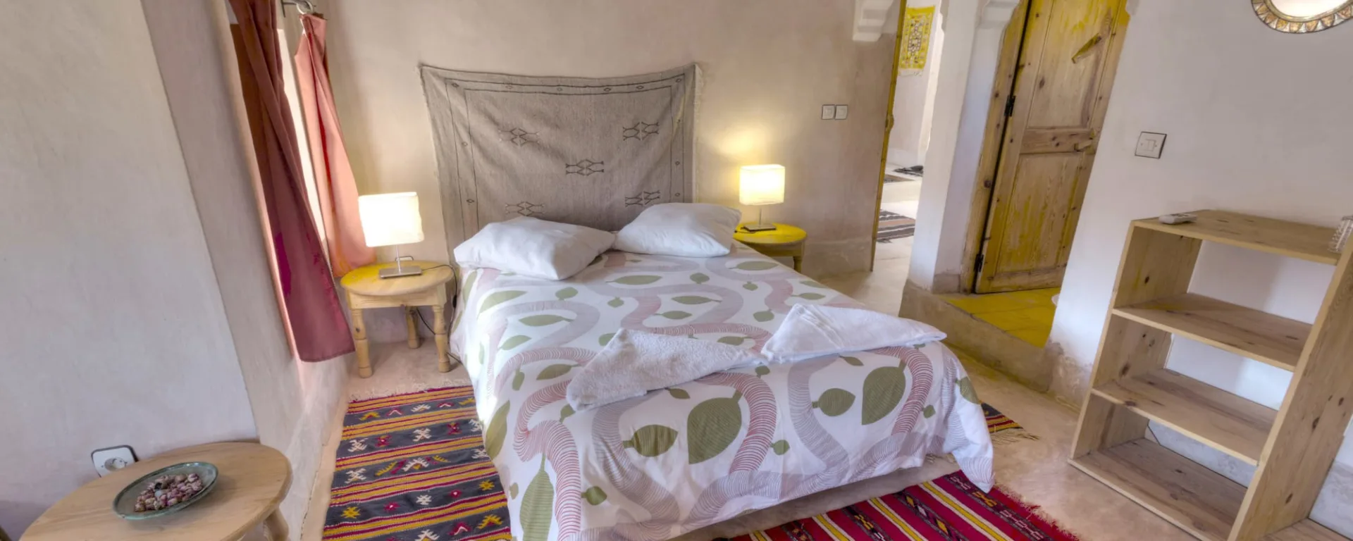 Kasbah Agoulzi in Ouarzazate | Skoura | Dades-Tal:  Marokko Kasbah Agoulzi - Wohnbeispiel