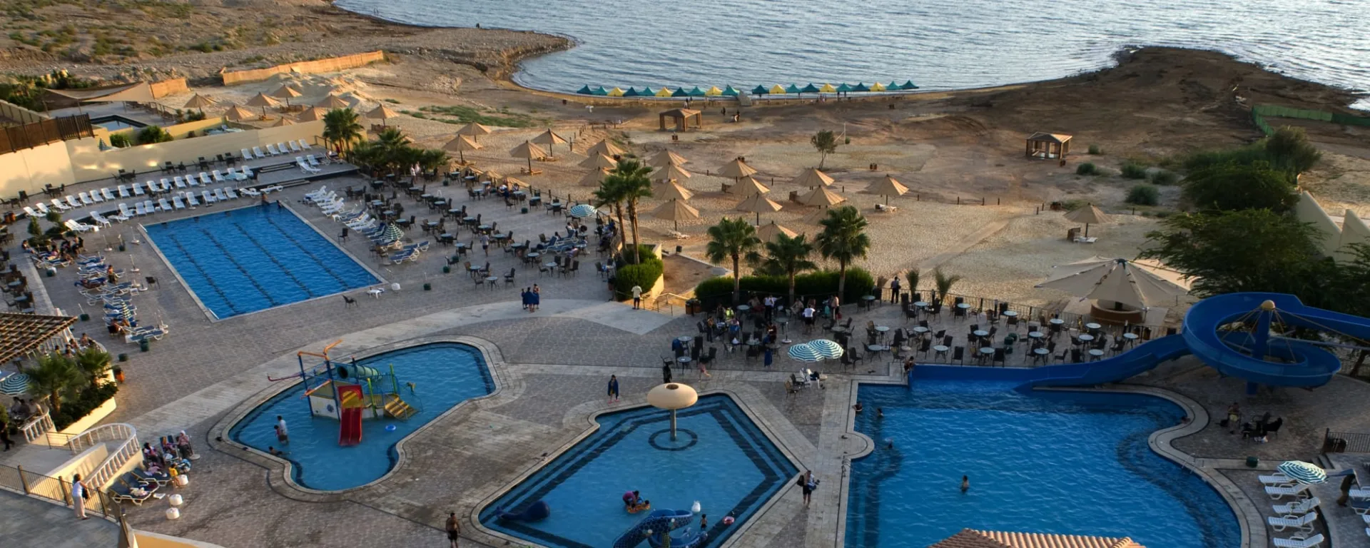 Dead Sea Spa in Totes Meer: Jordanien Dead Sea Spa Resort Badelandschaft