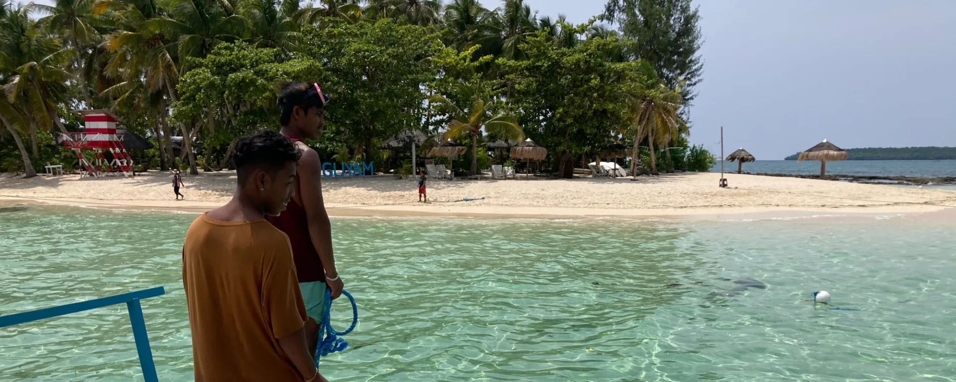 Inselhüpfen rund um Siargao, EN, Halbtägig: Philippinen Guyam Island Siargao 