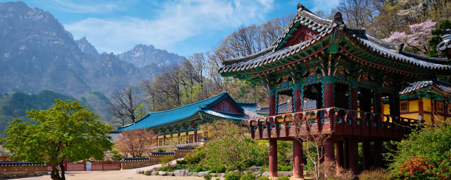 Große Südkorea Mietwagenreise ab Seoul: Südkorea Seoraksan Sinheungsa Tempel