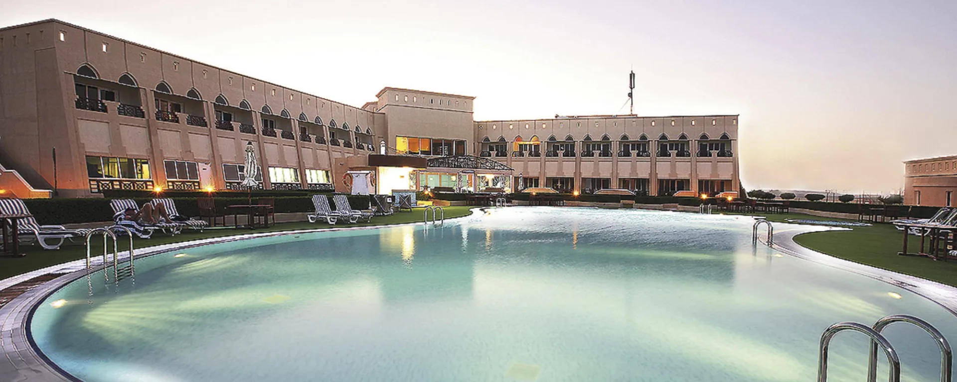 Masirah Island Resort in Küste:  Mariah Island, Masirah Island Resort Pool