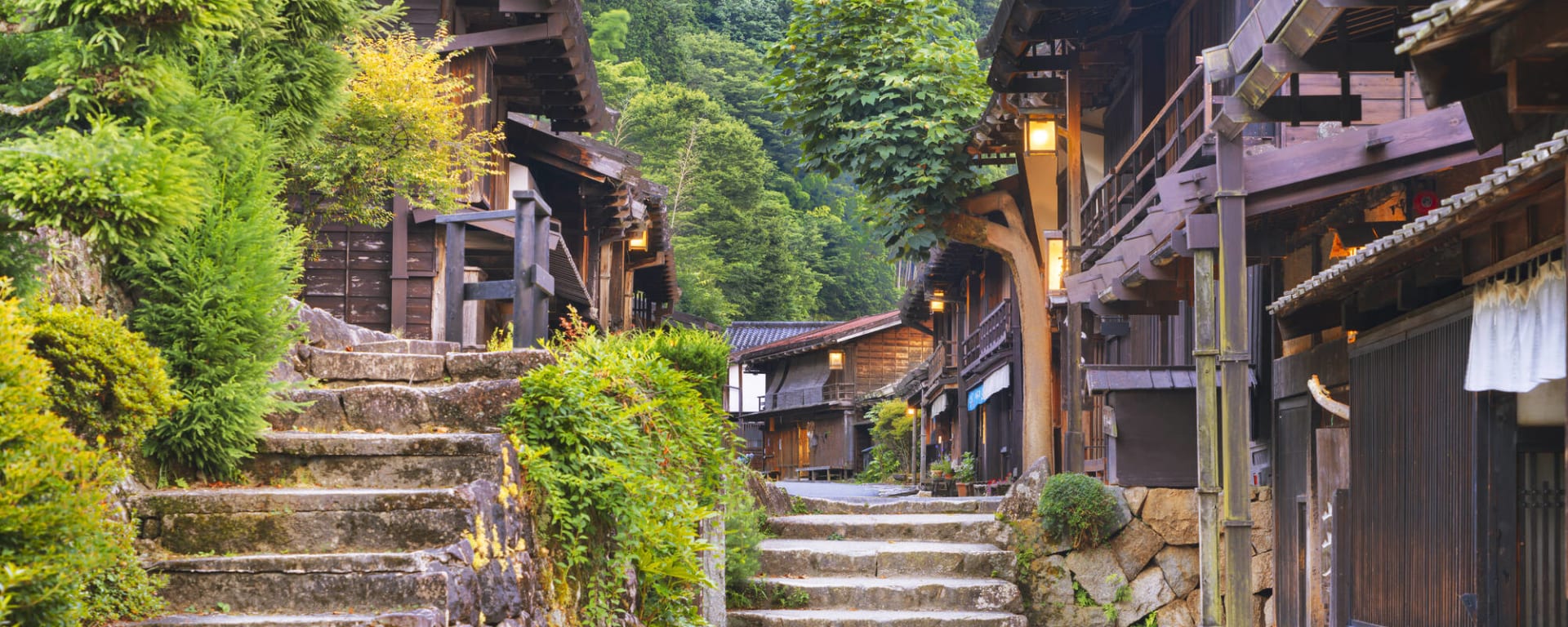 Unterwegs entlang des Nakasendo Trails ab Tokio: Japan Kiso Tal Nakasendo Tsumago