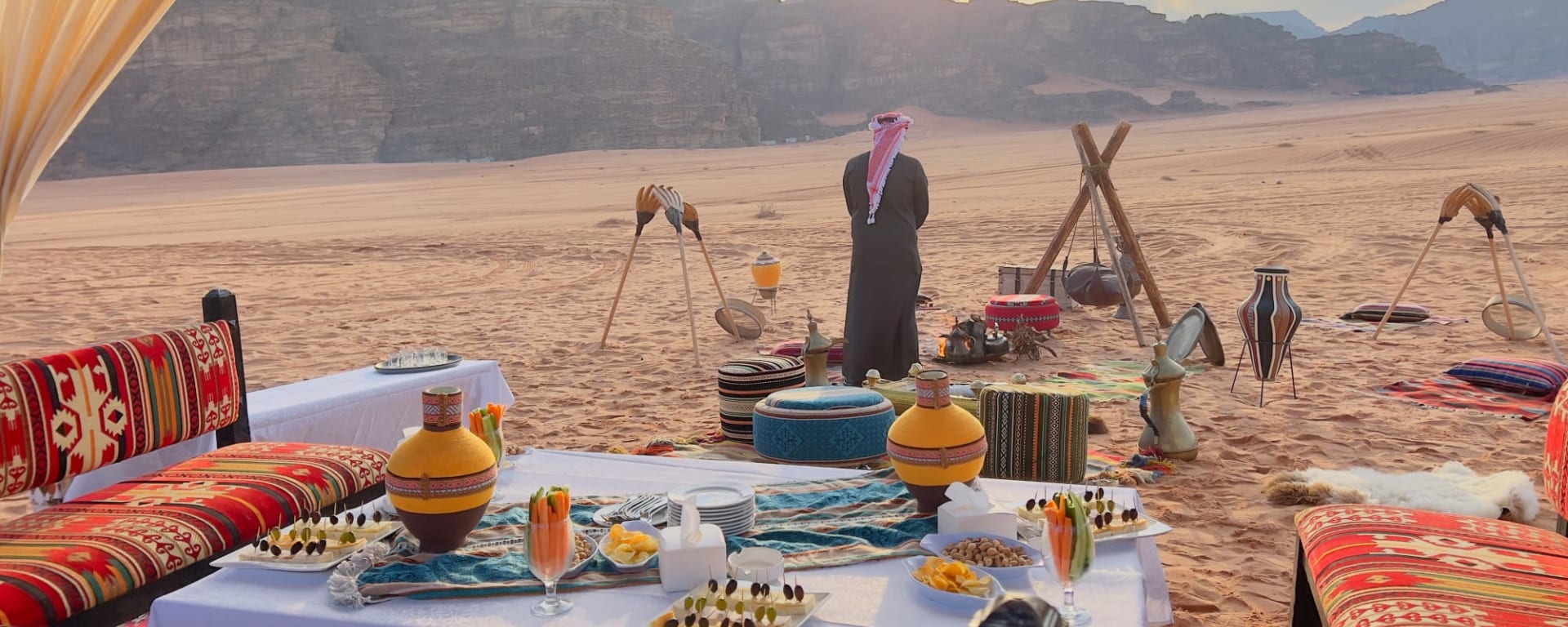Mazayen Luxury Camp in Wadi Rum:  Jordanien Mazayen Luxury Camp