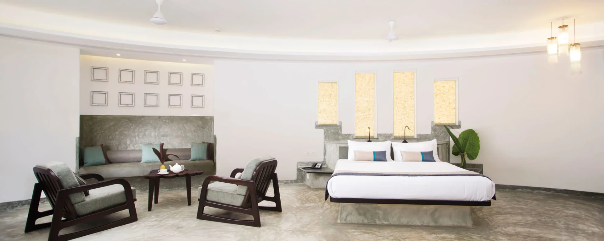 Xandari Pearl in Kerala | Malabarküste | Kochi:  Indien Xandari Pearl White Parl Suite