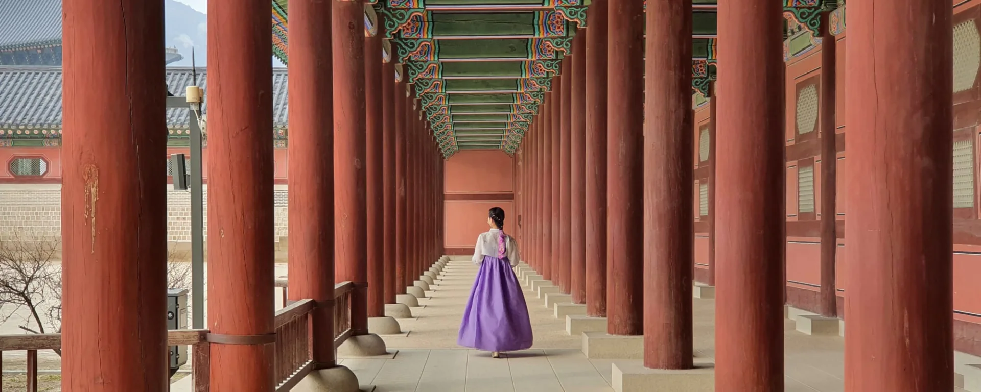 Korea in Style - Von Hanbok bis K-Pop ab Seoul: Südkorea Seoul Gyeongbokgung Palast Hanbok Tracht