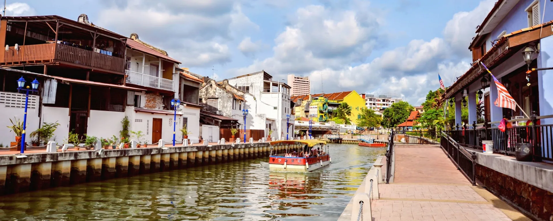 Malakka, EN, Ganztägig in Kuala Lumpur: Malaysia Malakka Fluss