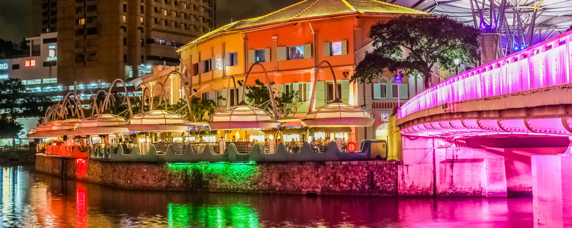 Tischler Reisen Walking Tour, DE, Halbtägig in Singapur: Singapur Clarke Quay