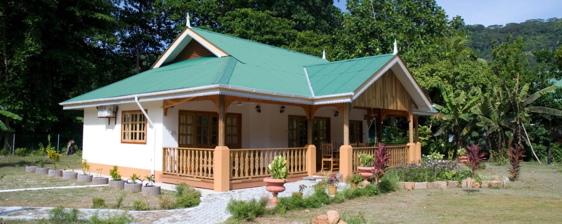 Casa de Leela in La Digue:  Seychellen Casa de Leela Exterior