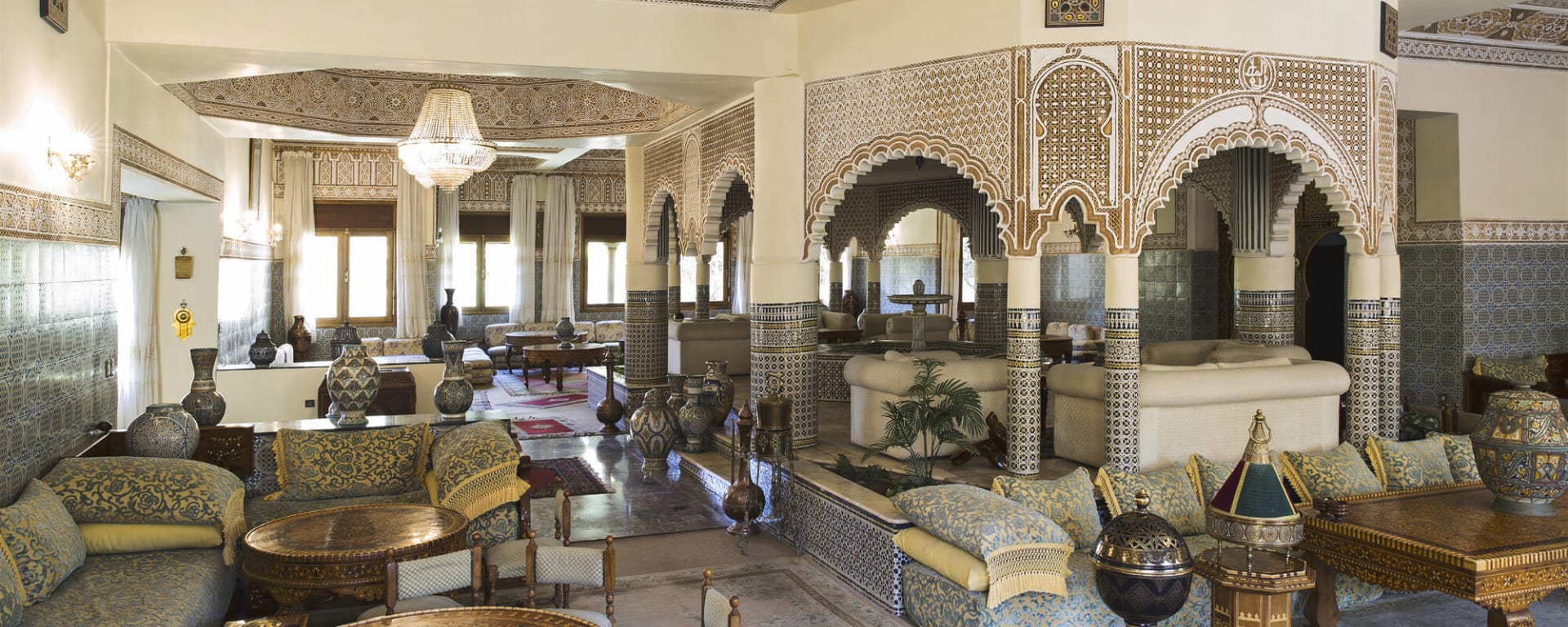 Villa Quieta in Essaouira:  Marokko Villa Quieta Lobby