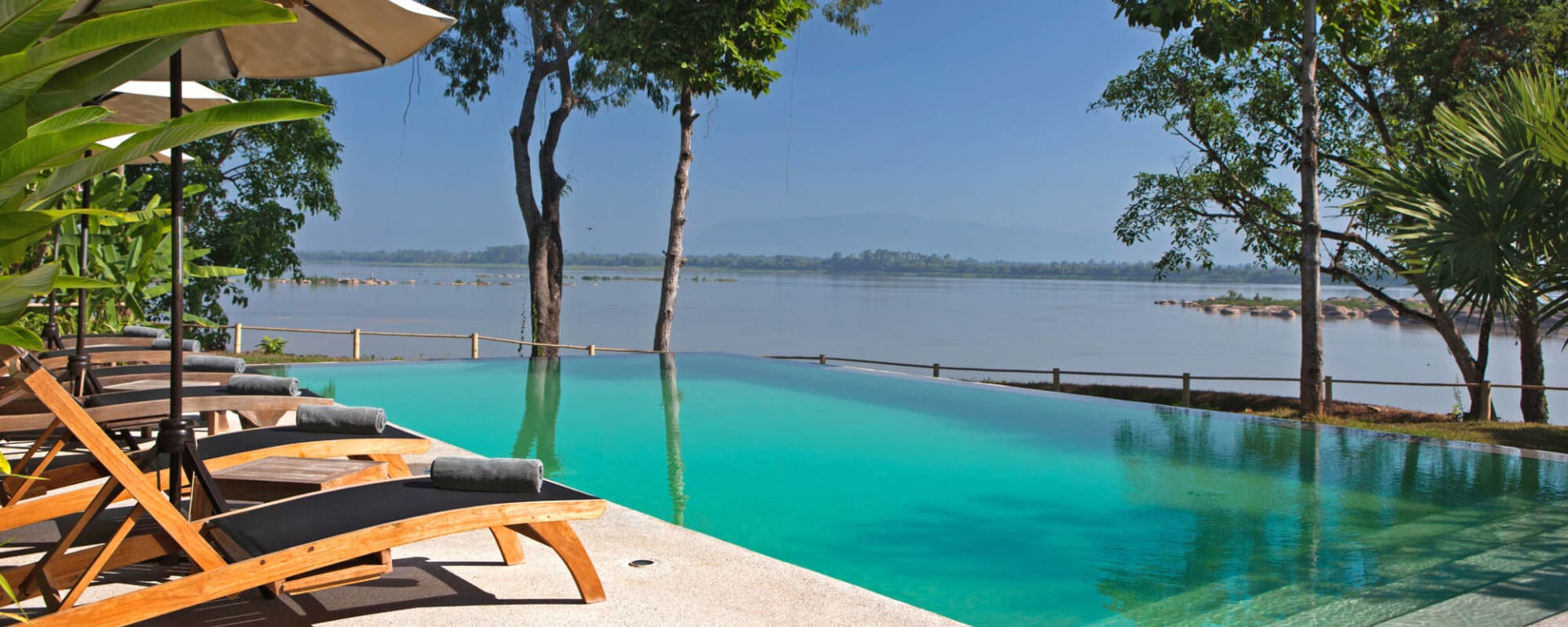 The River Resort in Pakse:  Champasak The River Resort Pool