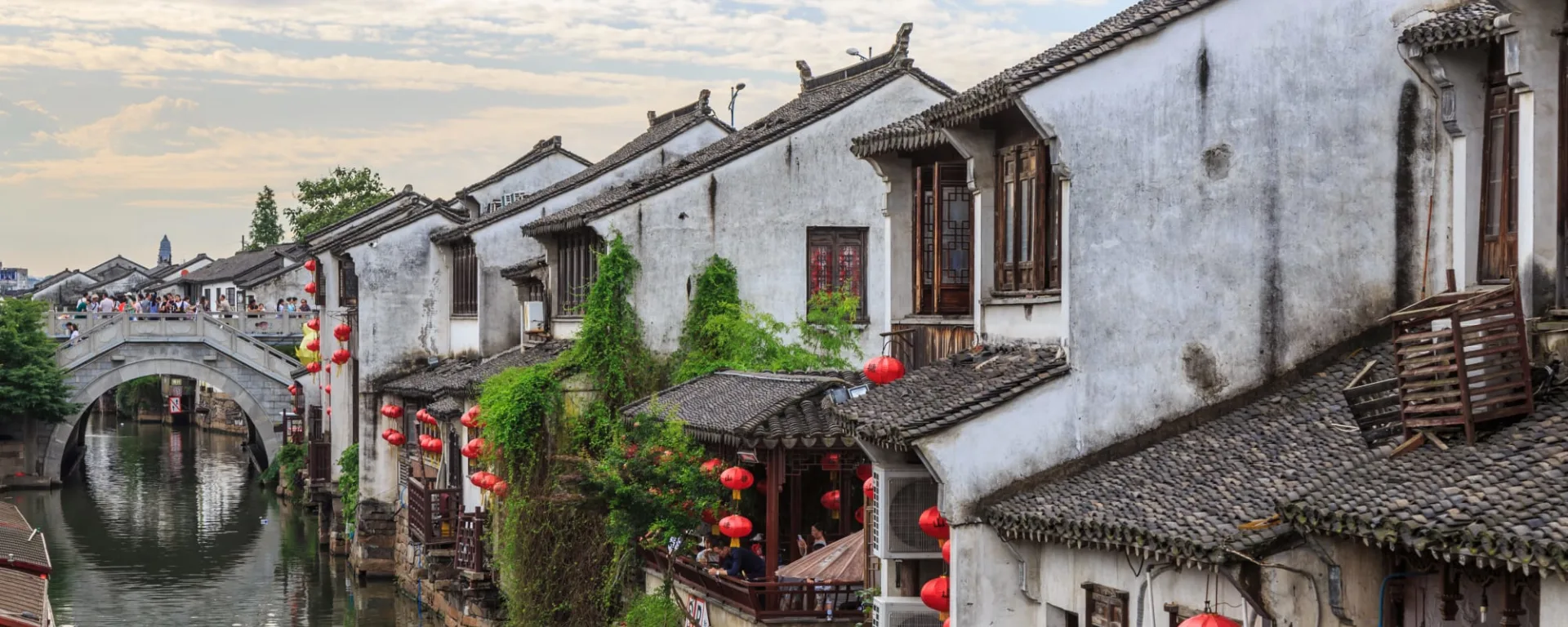 Suzhou mit Wasserdorf in Shanghai: China Shanghai Suzhou