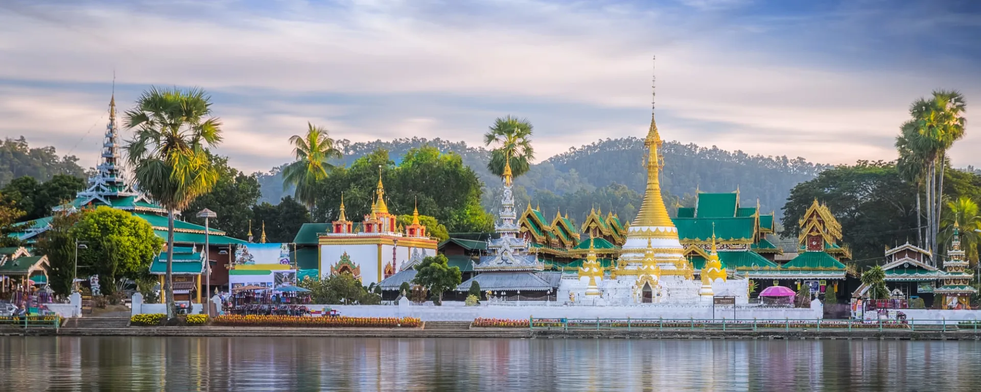 Faszinierendes Mae Hong Son ab Chiang Mai: Thailand Mae Hong Son Chong Kham Tempel