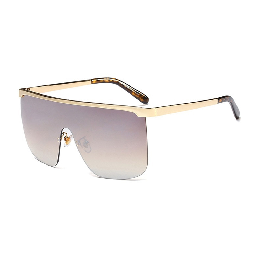 NOVA Oversized Sunglasses | Titanium Optix