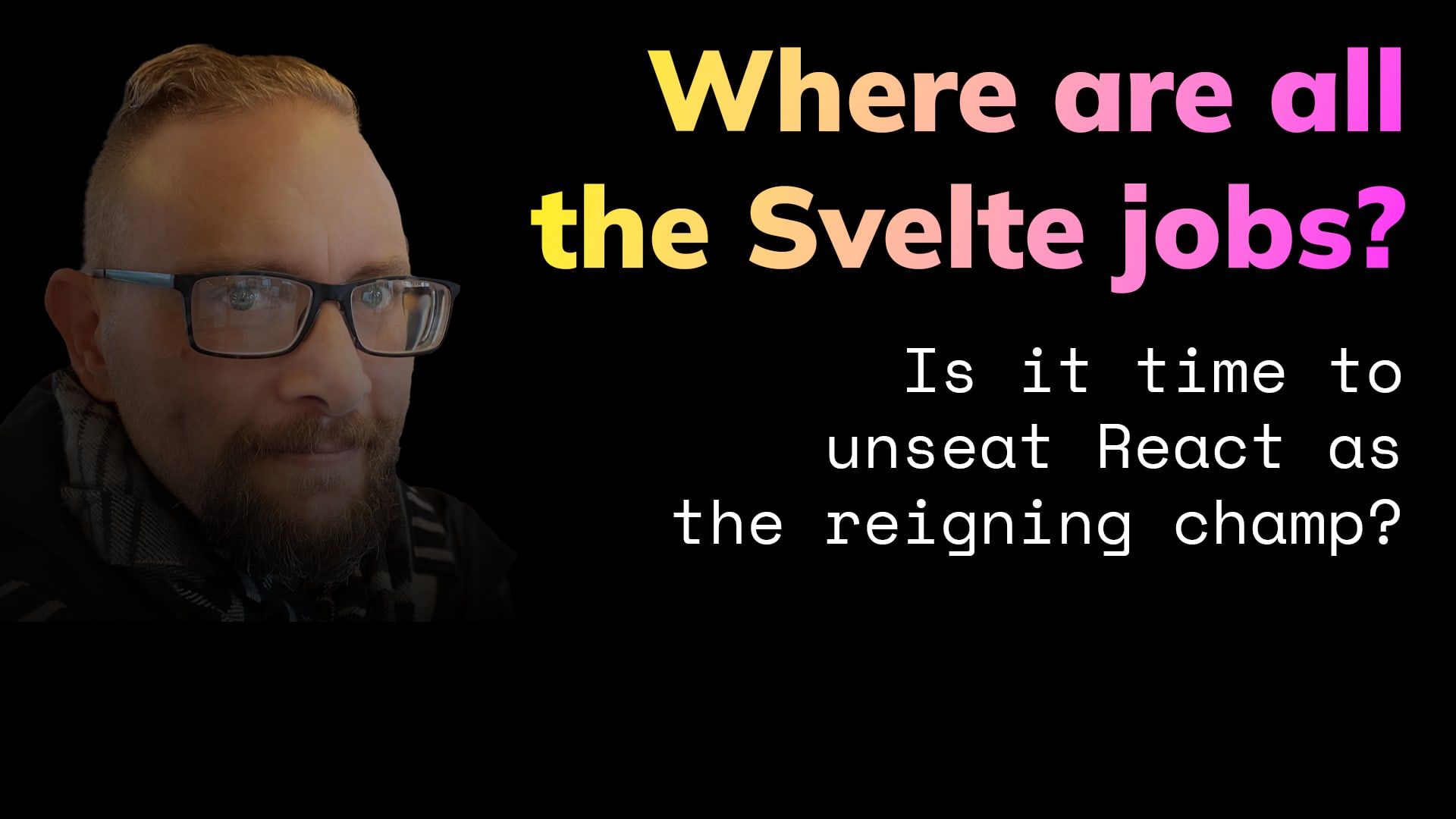 Where are all the Svelte jobs?