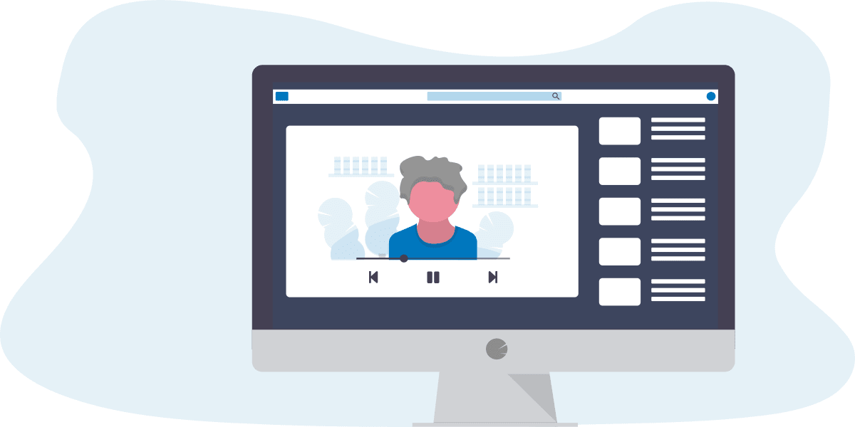 Computer Monitor Illustration