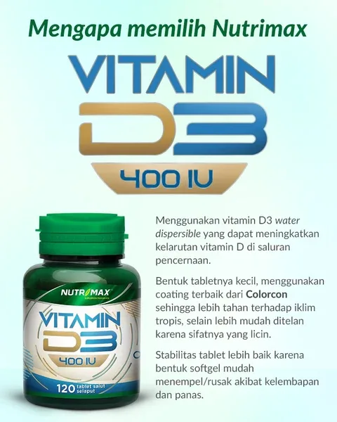 Vitamin D3 400 IU