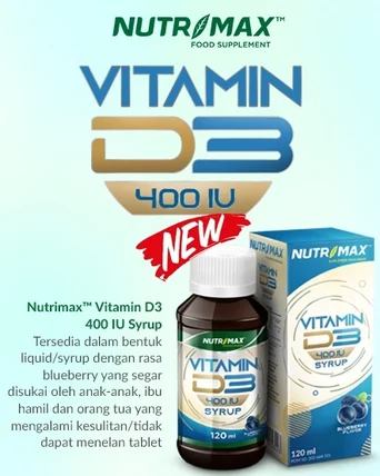Vitamin D3 400 IU Syrup