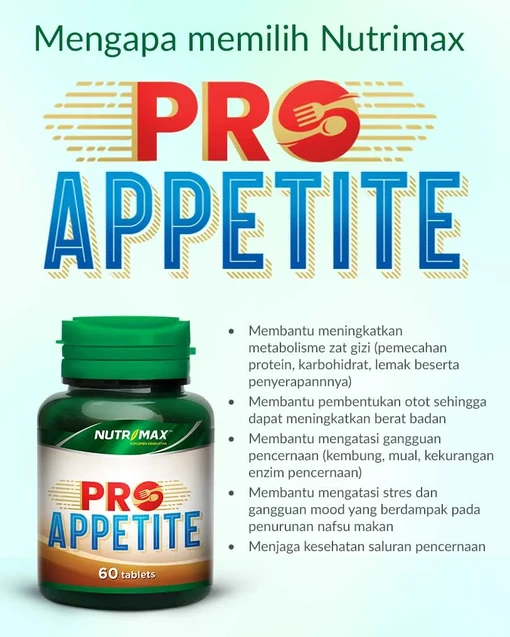 Trio Covid Nutrimax Pro Appetite Nutrimax