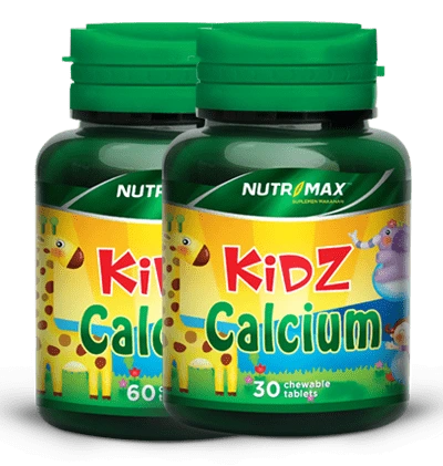 Nutrimax Kidz Calcium 30 & 60 Tablet Kunyah Nutrimax Kidz Calcium