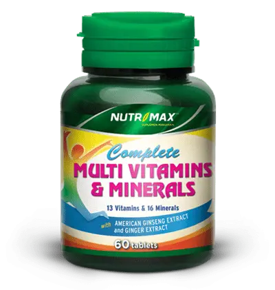 Nutrimax Complete Multivitamins & Minerals Isi 60 Tablet