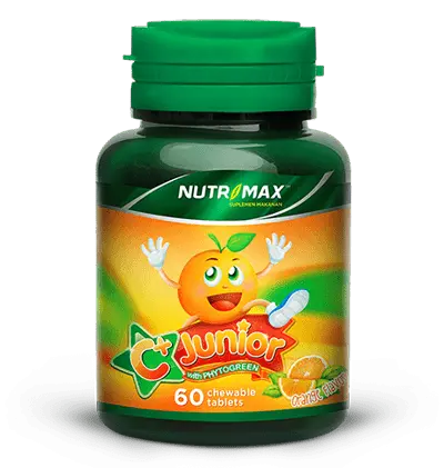 Nutrimax C Plus Junior 60 Tablet Kunyah Nutrimax C Plus Junior
