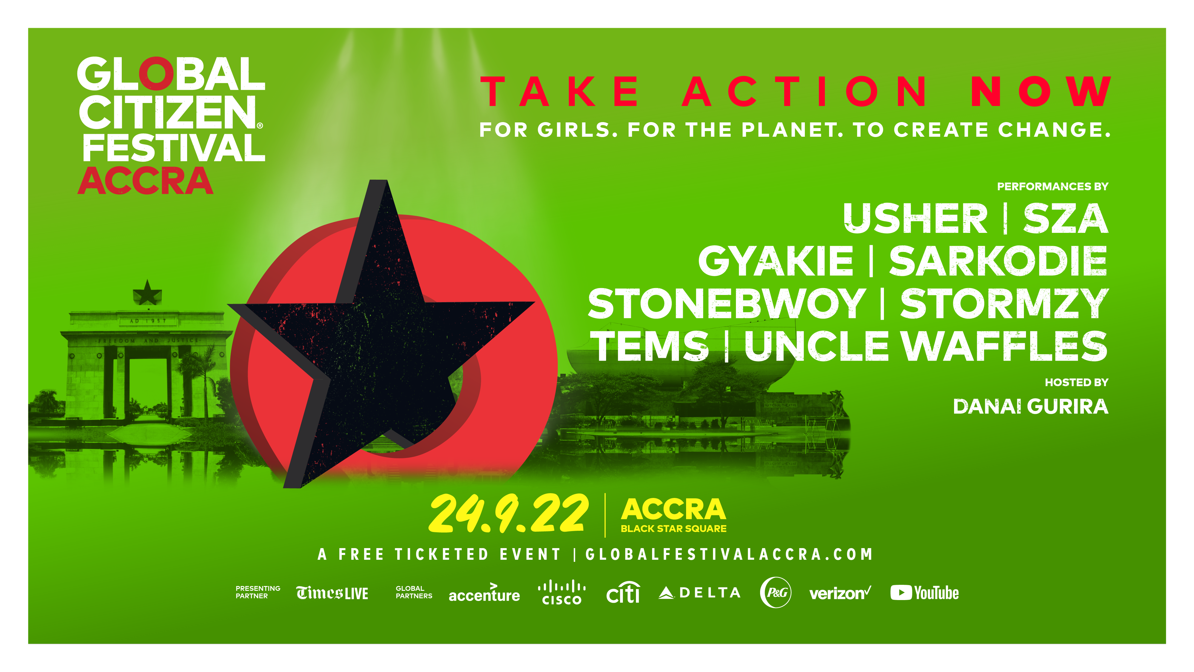 Tix - Buy tickets to Global Citizen Festival Accra