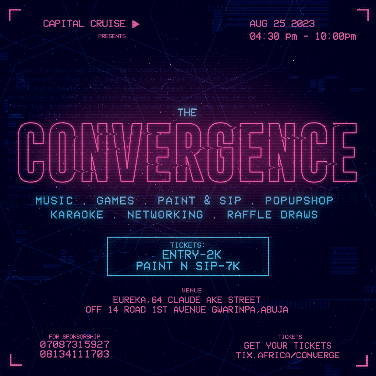 Tix - Buy tickets to The Convergence