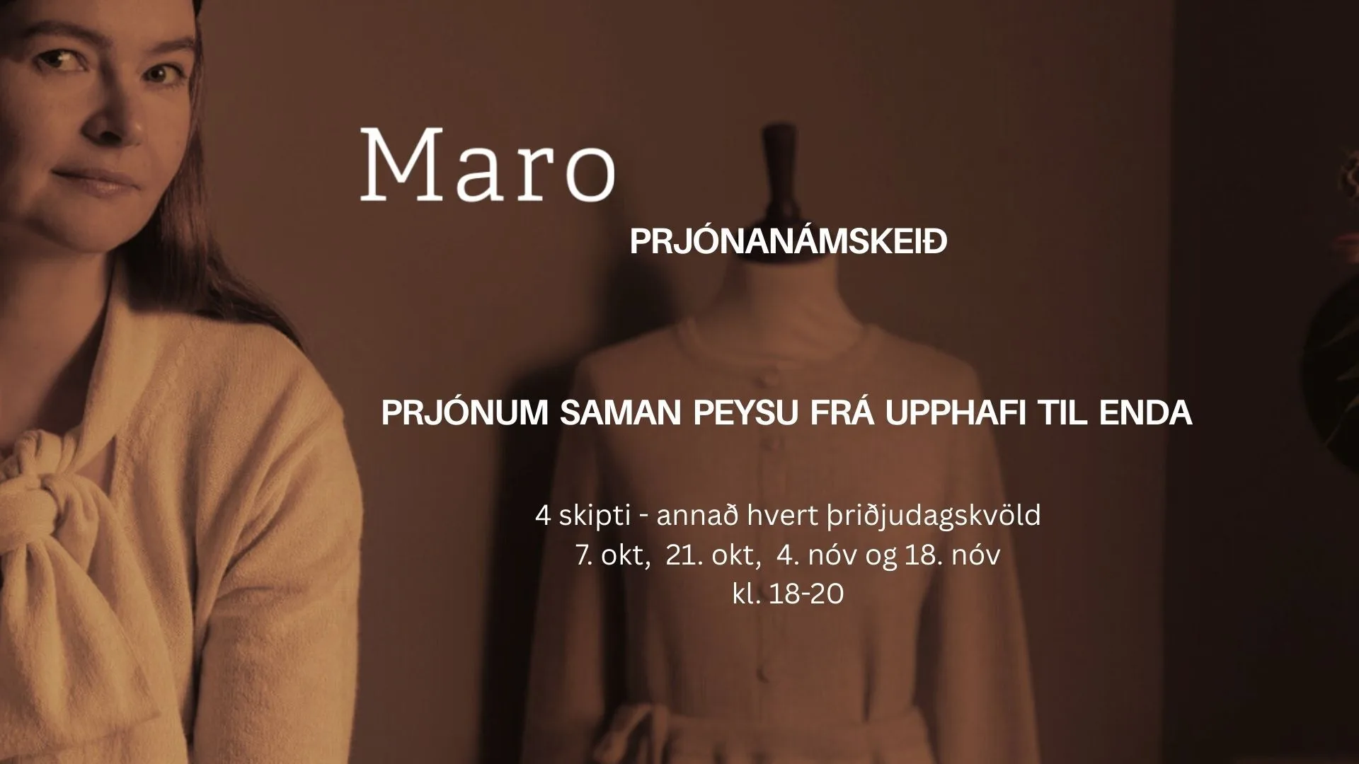 Prjónanámskeið